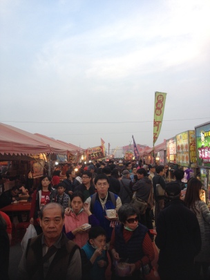 Food market at the Lantern Festival